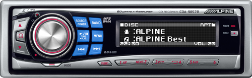  Alpine CDA-9857R